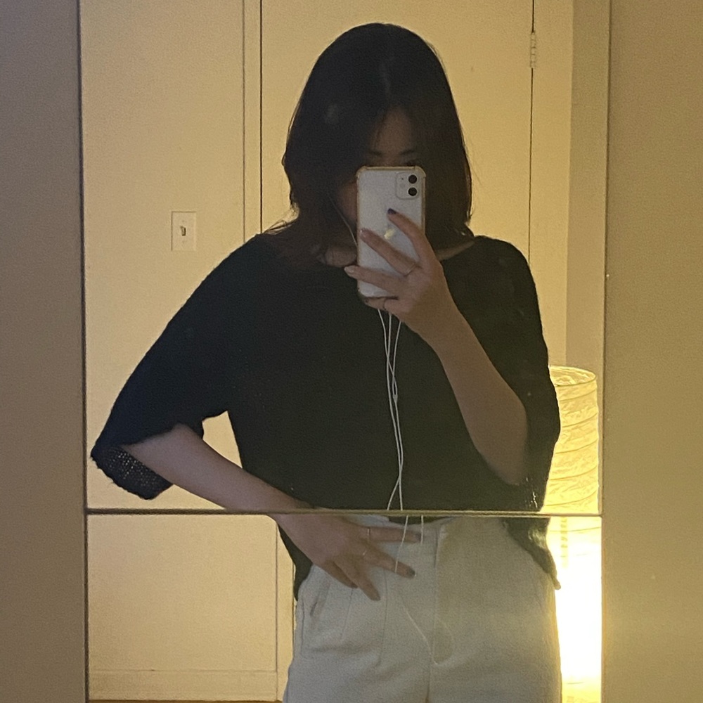 Zara Knit Boxy Sweater